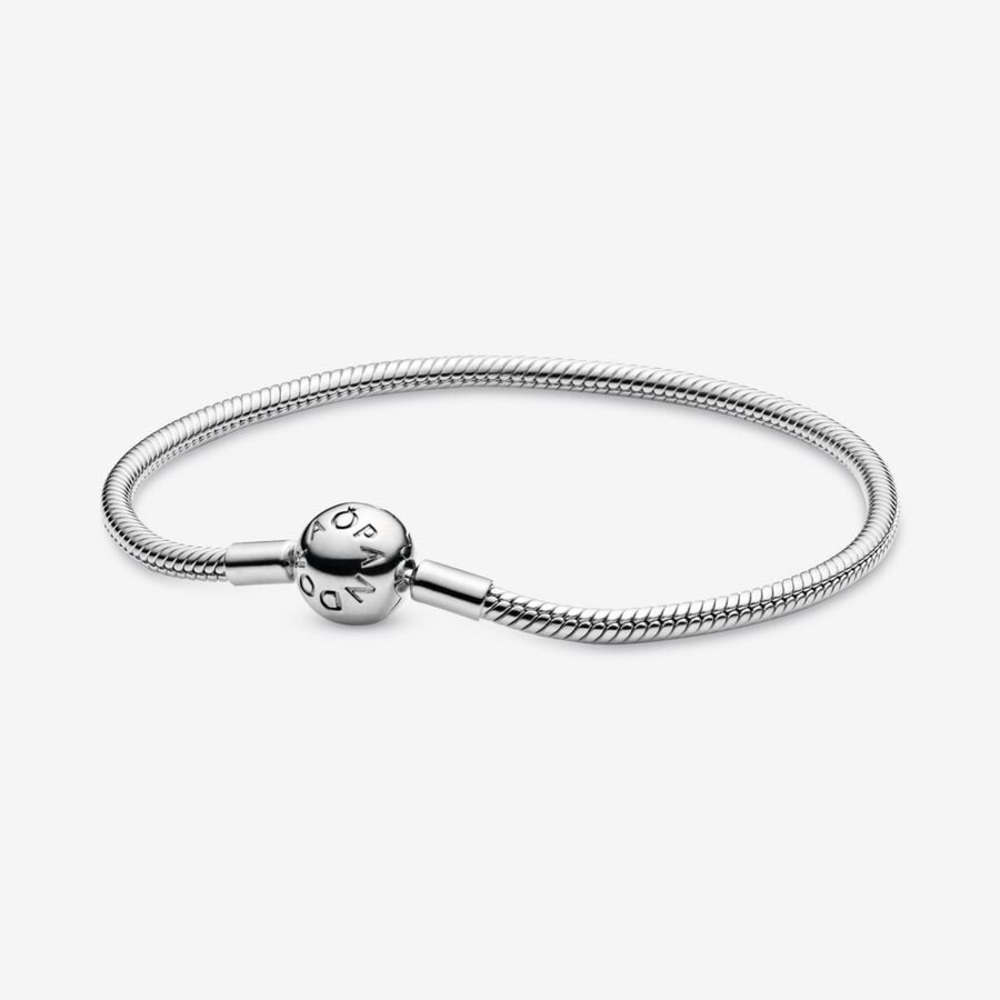 Pandora Moments Snake Chain Bracelet in sterling silver